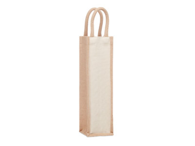 CAMPO DI VINO - Jute wijntas voor 1 fles CAMPO DI VINO - Jute wijntas voor 1 fles
