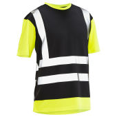 5126 T-shirt Hi-Vis zwart/geel xs 5126 T-shirt Hi-Vis zwart/geel xs
