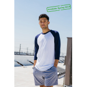 AMA T-shirt Pol/Cot 3/4 Raglan Sleeve AMA T-shirt Pol/Cot 3/4 Raglan Sleeve