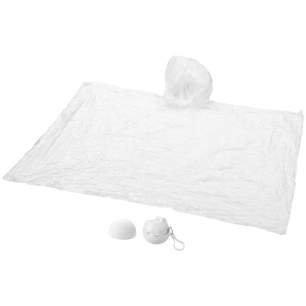 Xina regenponcho in bal met sleutelhanger Xina regenponcho in bal met sleutelhanger