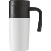 Mugg (330 ml) med lock och handtag i PP Mugg (330 ml) med lock och handtag i PP