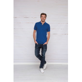 L&S Polo Basic Cot/Elast SS for him L&S Polo Basic Cot/Elast SS for him