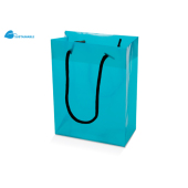 Grote PP tas transparant turquoise Transparant Turquoise 380 Grote PP tas transparant turquoise Transparant Turquoise 380