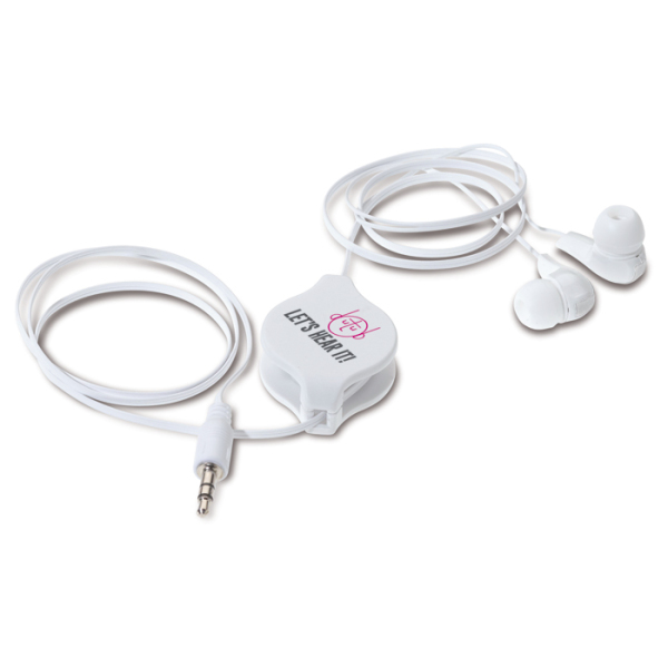 In-ear oordopjes uittrekbaar In-ear oordopjes uittrekbaar