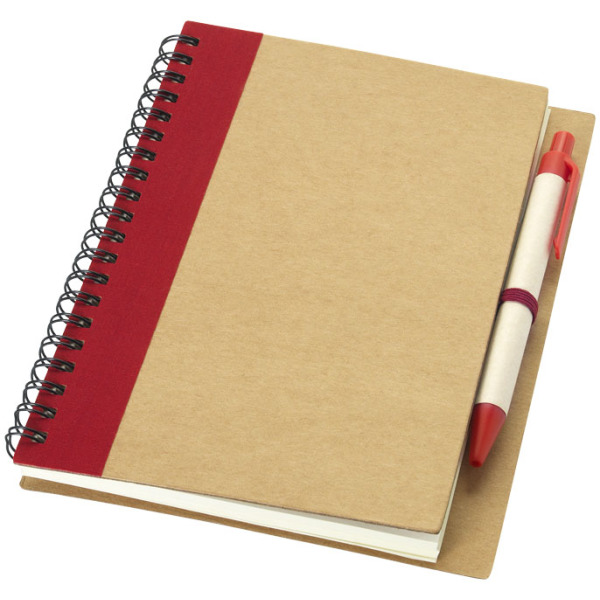 Priestly gerecycled notitieboek met pen Priestly gerecycled notitieboek met pen