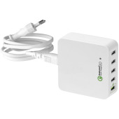 Quick Charge™ 2.0 USB oplader met AC netstroom adapter Quick Charge™ 2.0 USB oplader met AC netstroom adapter