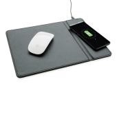 Muismat met 5W draadloze lader , zwart Muismat met 5W draadloze lader , zwart