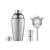 FIZZ - Chroomkleurige cocktailset FIZZ - Chroomkleurige cocktailset