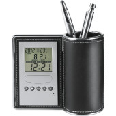 PU Bureau organiser en klok PU Bureau organiser en klok
