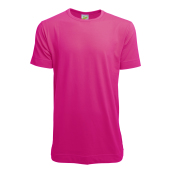 L&S T-shirt Crewneck cot/elast SS for him L&S T-shirt Crewneck cot/elast SS for him