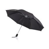 Deluxe 20” opvouwbare paraplu, zwart Deluxe 20” opvouwbare paraplu, zwart