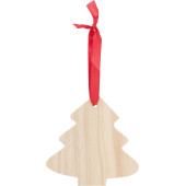 Houten kerstornament Boom Houten kerstornament Boom