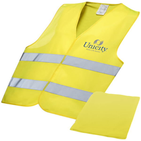 Watch-out veiligheidsvest met hoes voor professioneel gebruik Watch-out veiligheidsvest met hoes voor professioneel gebruik