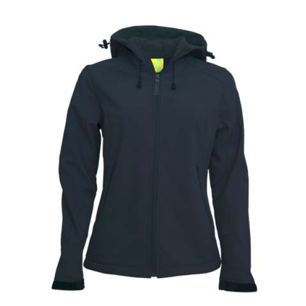 L&S Jacket Hooded Softshell for her L&S Jacket Hooded Softshell for her