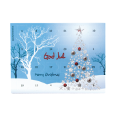 Adventskalender A5 tot in full colour bedrukt Adventskalender A5 tot in full colour bedrukt