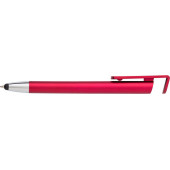ABS balpen met telefoon standaard en stylus ABS balpen met telefoon standaard en stylus