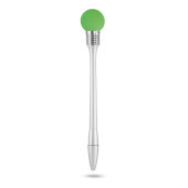 HITMETOO - Zilverkleurige pen met lampje HITMETOO - Zilverkleurige pen met lampje