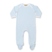 Contrast long sleeved sleepsuit Contrast long sleeved sleepsuit