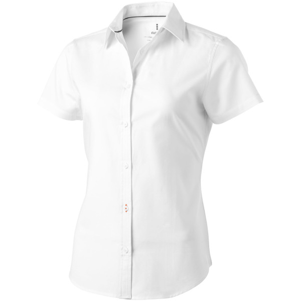 witte blouse dames korte mouw