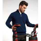 Zip Neck Lambswool Sweater Zip Neck Lambswool Sweater