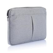 PVC vrije laptop hoes 15”, grijs PVC vrije laptop hoes 15”, grijs