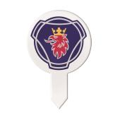 Round Printed Tee Marker Round Printed Tee Marker