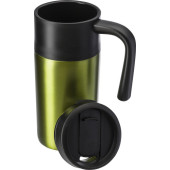 Mug (330 ml) med lock och handtag i PP Mug (330 ml) med lock och handtag i PP