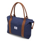 Vintage Beach Bag Deluxe Blue & Brown Vintage Beach Bag Deluxe Blue & Brown