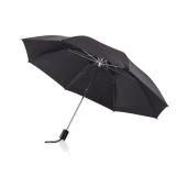 Deluxe 20” opvouwbare paraplu, zwart Deluxe 20” opvouwbare paraplu, zwart