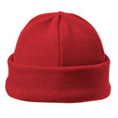 Luxury Fleece Hat Rood Rood One size fits all Luxury Fleece Hat Rood Rood One size fits all