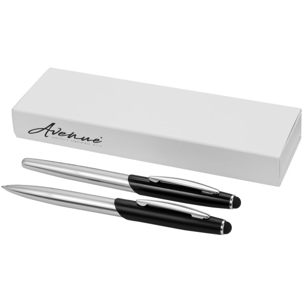 Geneva pennenset stylus balpen en rollerbalpen Geneva pennenset stylus balpen en rollerbalpen