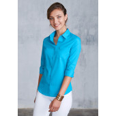 Damesblouse met 3/4 mouw Damesblouse met 3/4 mouw