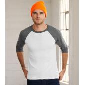 Canvas Unisex 3/4 Sleeve Baseball T-Shirt Canvas Unisex 3/4 Sleeve Baseball T-Shirt