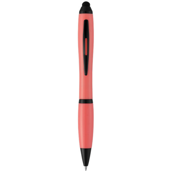 Nash stylus balpen met gekleurde grip Nash stylus balpen met gekleurde grip